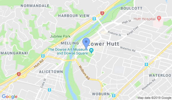 Ishinryu Karate Lower Hutt location Map